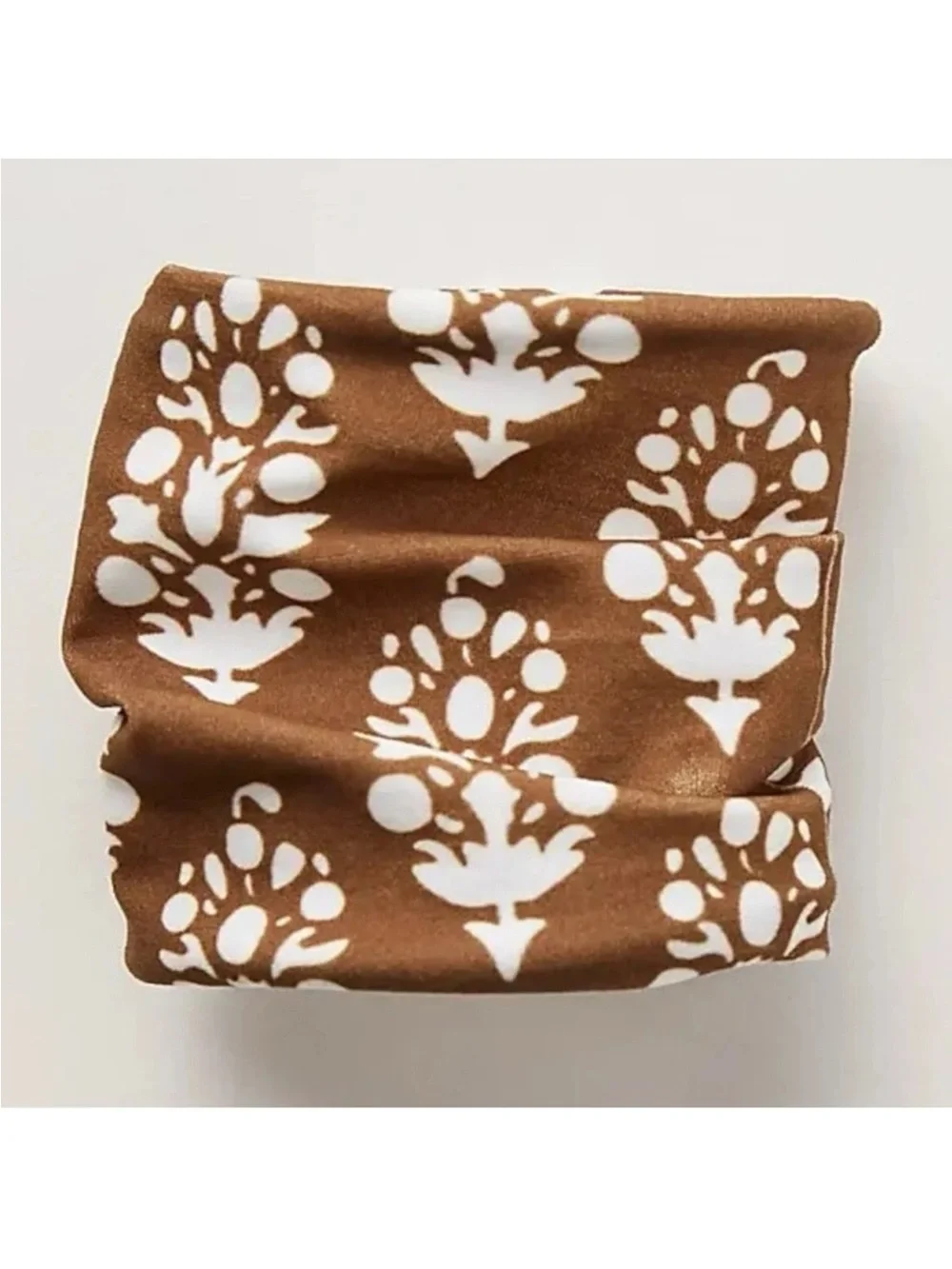 FP Movement by Free People Rumble Hair Tie Brown small logos NWT